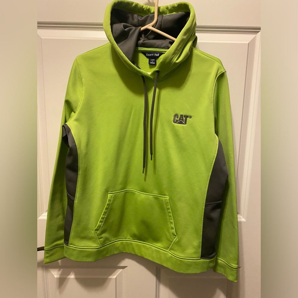 Licensed Caterpillar hooded sweatshirt
